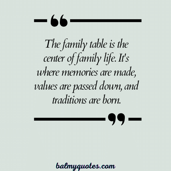 family dinner quotes- 11
