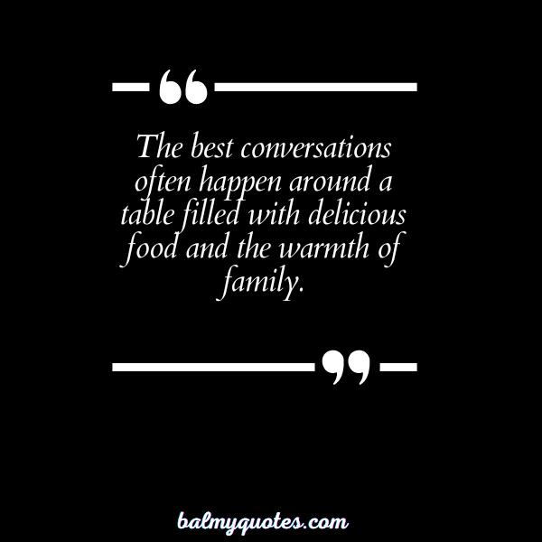 family dinner quotes 19