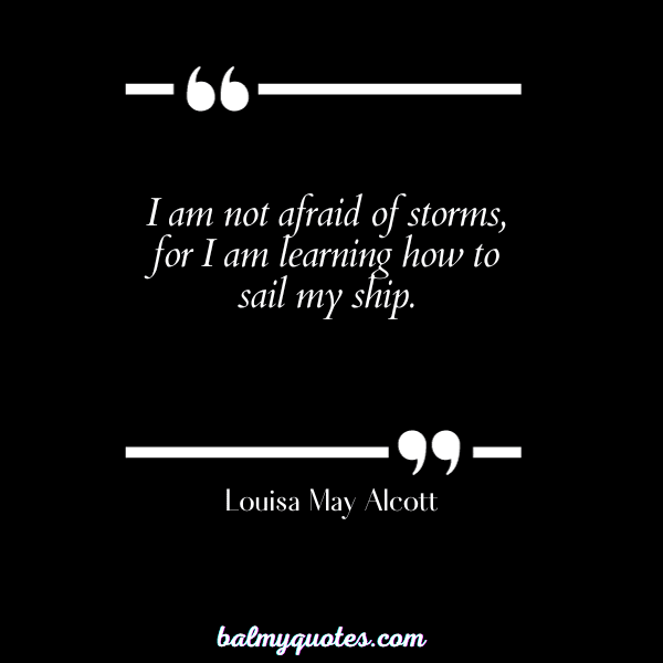 keep pushing quotes - Louisa May Alcot
