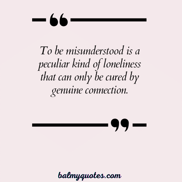 quotes about feeling misunderstood - 9
