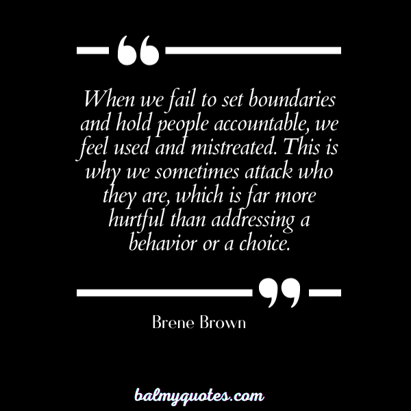quotes on setting healthy boundaries Brene Brown
