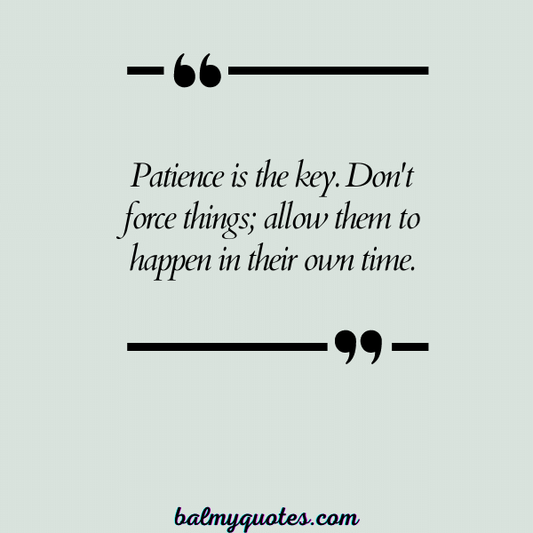 DON'T FORCE THINGS QUOTES 10