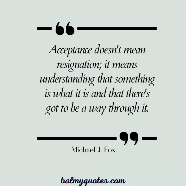 DON'T FORCE THINGS QUOTES - Michael J. Fox.