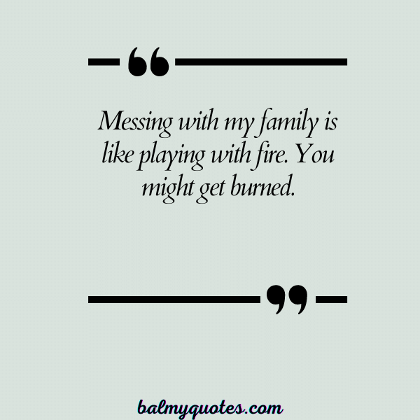 DON'T MESS WITH MY FAMILY QUOTES 3