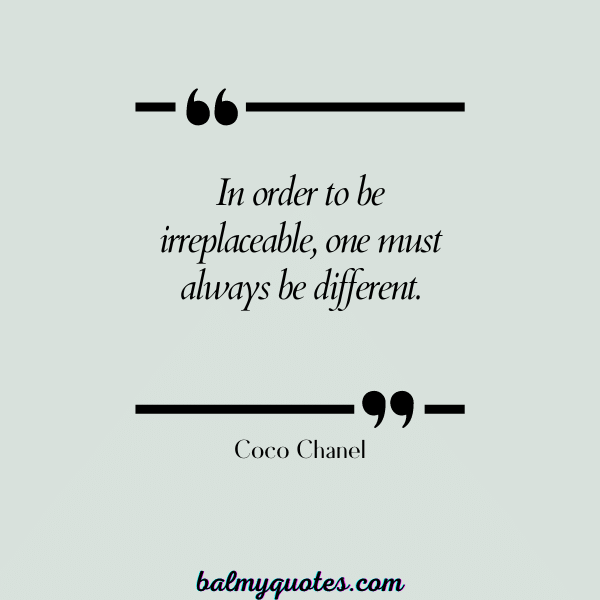 MY LIFE MY RULES QUOTES - Coco Chanel