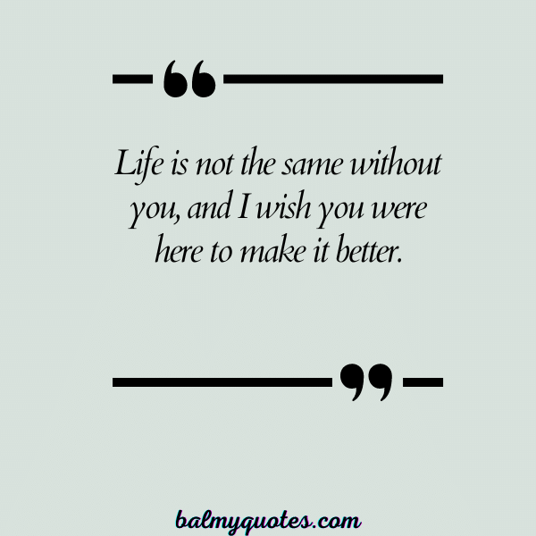 WISH YOU WERE HERE QUOTES 12