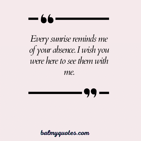 WISH YOU WERE HERE QUOTES 13