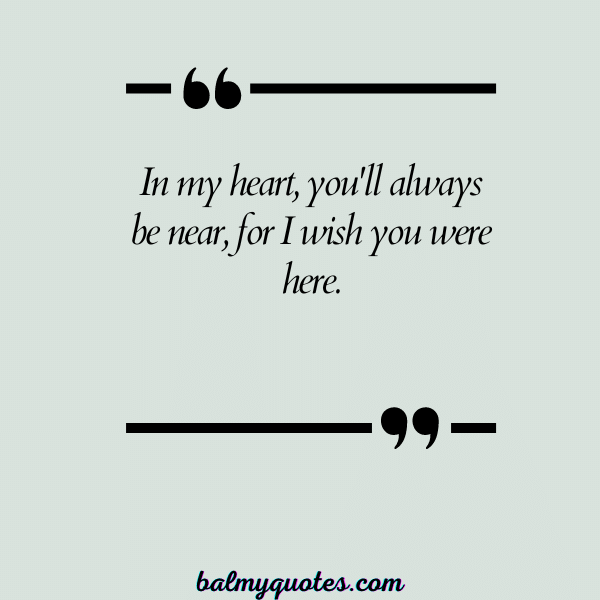 WISH YOU WERE HERE QUOTES 9