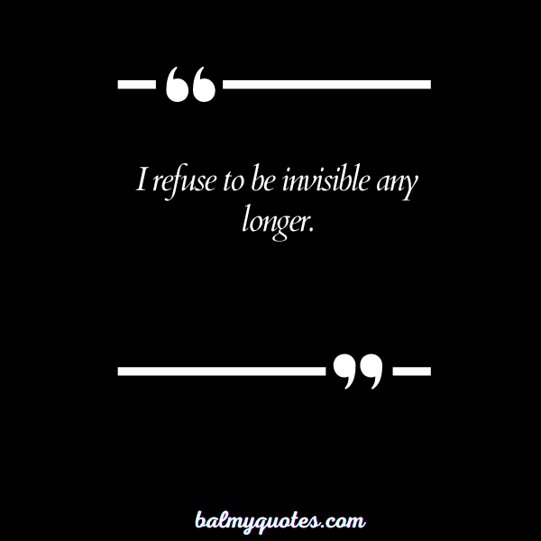 feeling invisible in relationship - 29