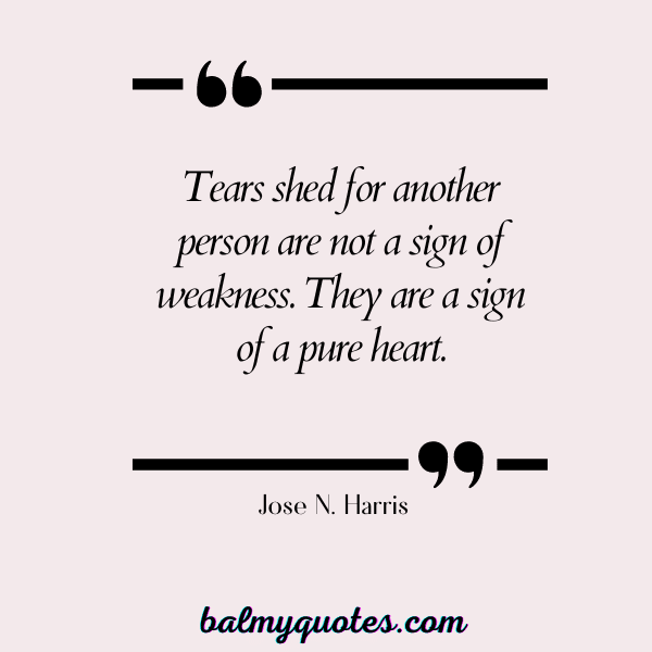 CRYING YOURSELF TO SLEEP QUOTES - Jose N. Harris