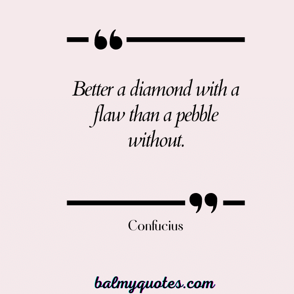 NO ONE IS PERFECT QUOTES - CONFUCIUS