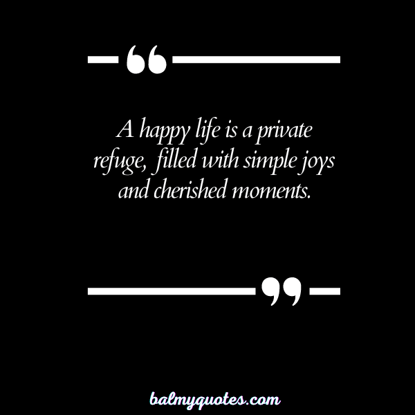 PRIVATE LIFE QUOTE 20