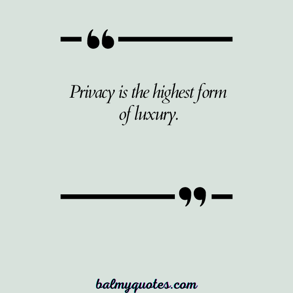 PRIVATE LIFE QUOTE 34