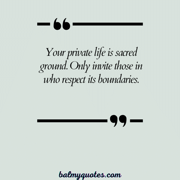 PRIVATE LIFE QUOTE 4