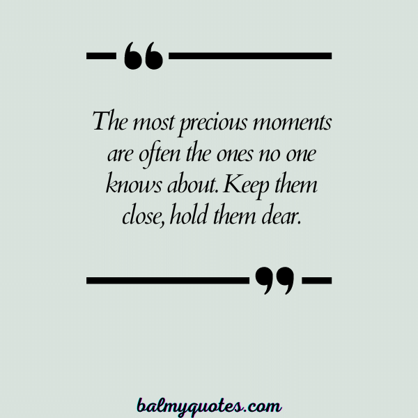 PRIVATE LIFE QUOTE 7