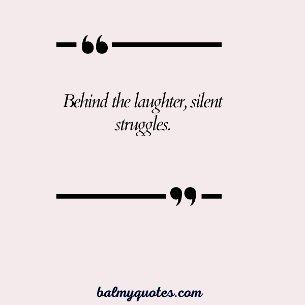 hiding behind a smile quotes 30