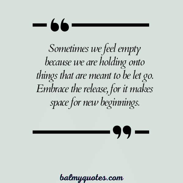 _quotes about EMPTINESS - 21