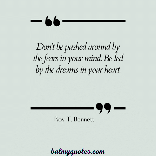 _quotes about EMPTINESS - Roy T. Bennett