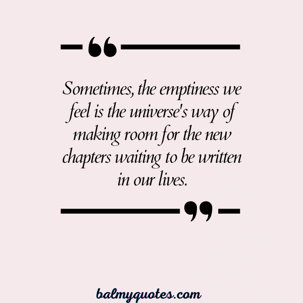 quotes about emptiness 16