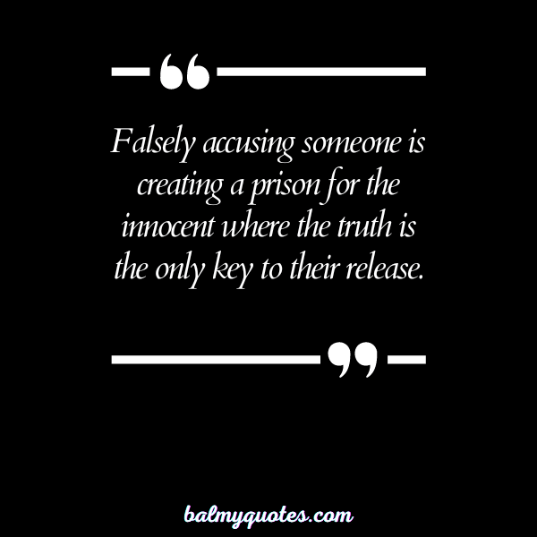 quotes on being accused of something you didn't do