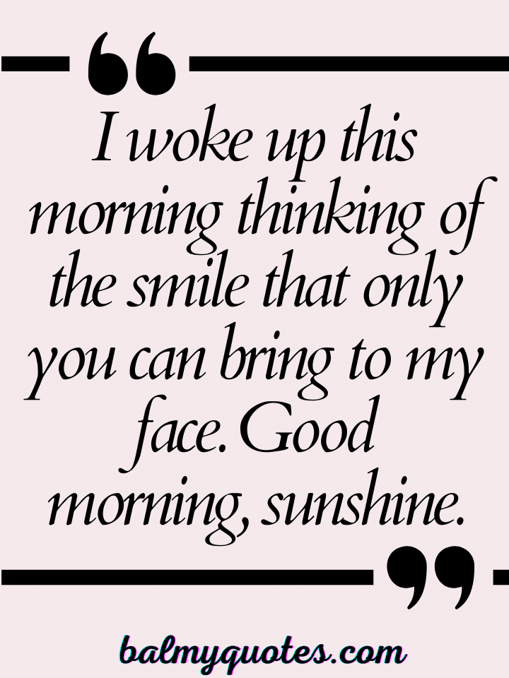FLIRTY GOOD MORNING QUOTES 3
