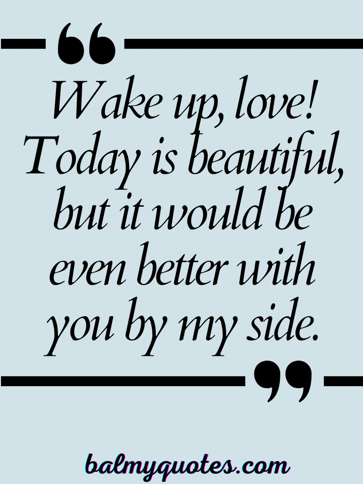 FLIRTY GOOD MORNING QUOTES 5