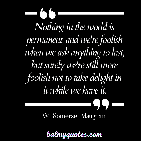 W. Somerset Maugham