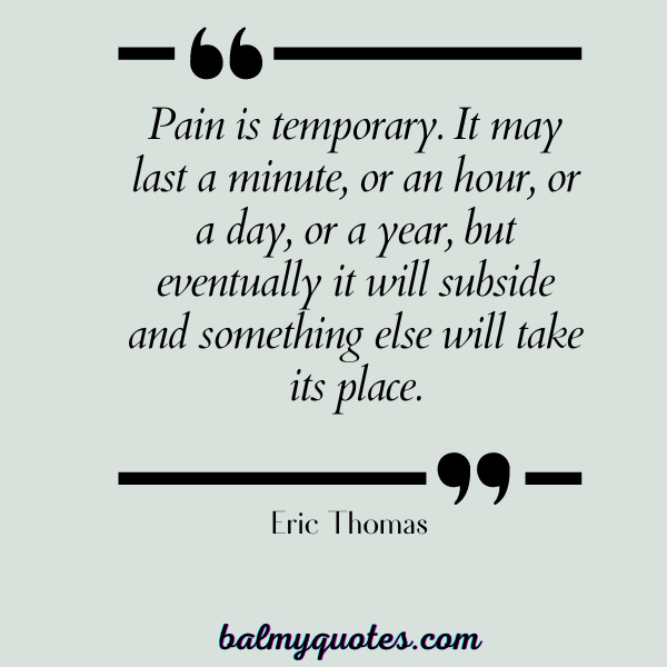 everything is temporary quotes - Eric Thomas