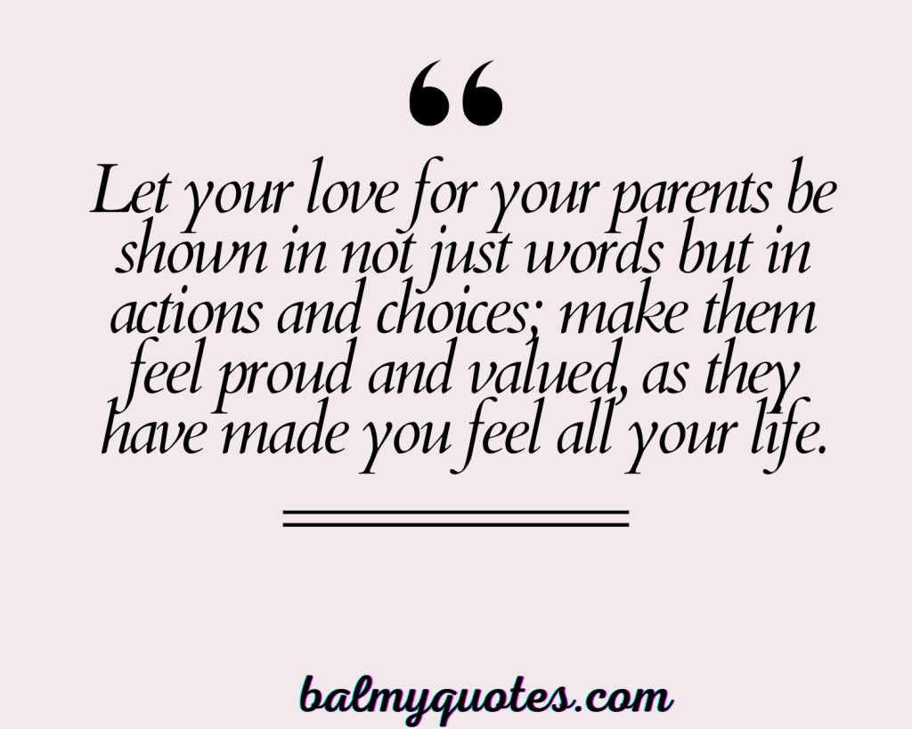 RESPECT AND LOVE YOUR PARENTS 5