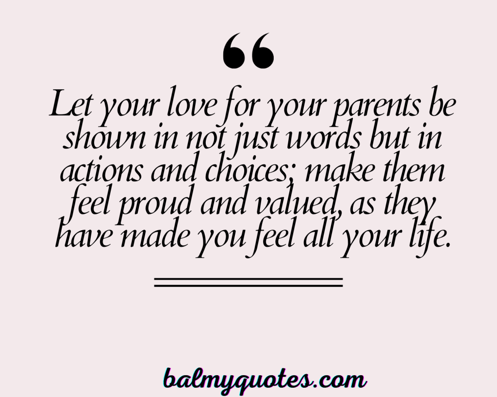 RESPECT AND LOVE YOUR PARENTS 5