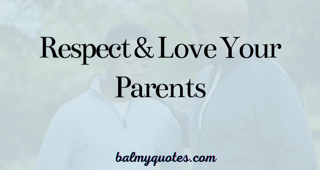 quotes on respecting your parents