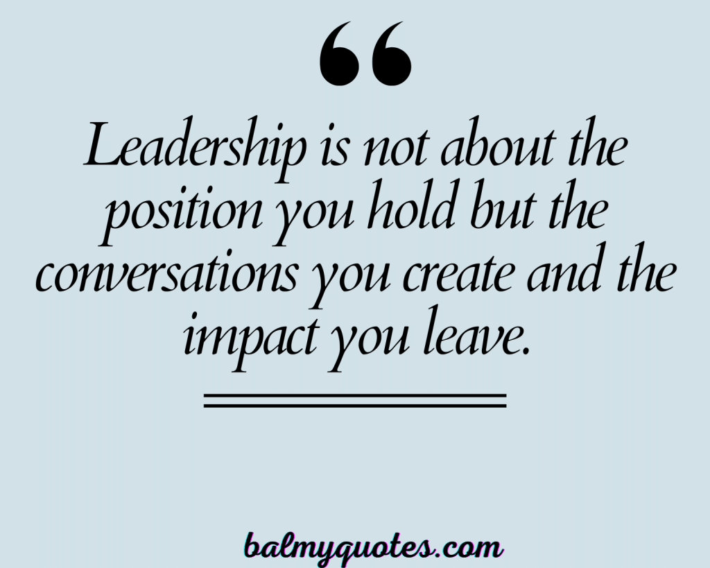LEADERSHIP COMMUNICATION QUOTES