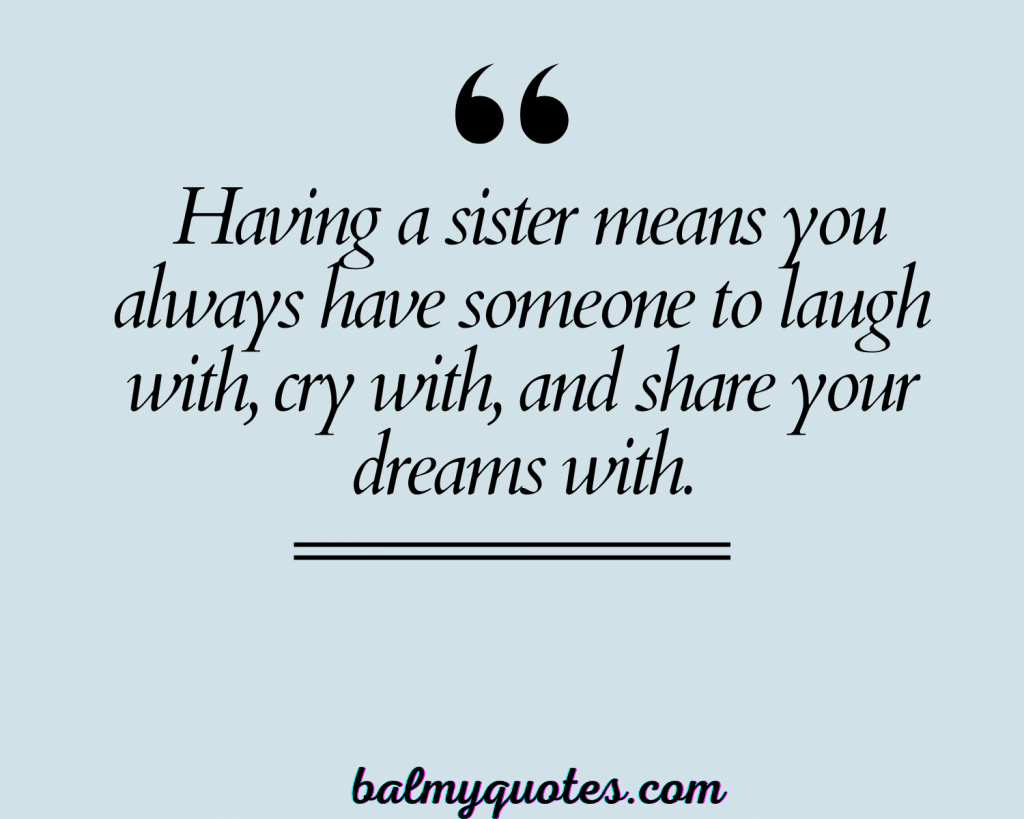 thankful quotes about sisters