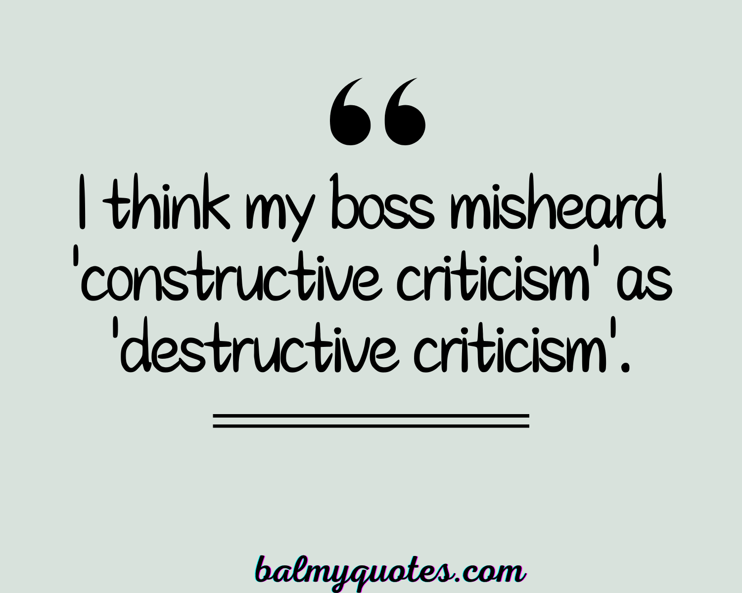 BAD BOSS WORK QUOTES 12