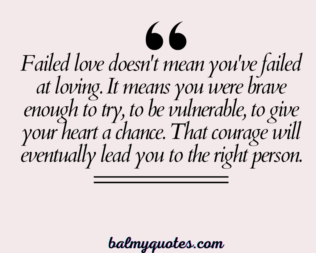 FAILED LOVE QUOTES 4
