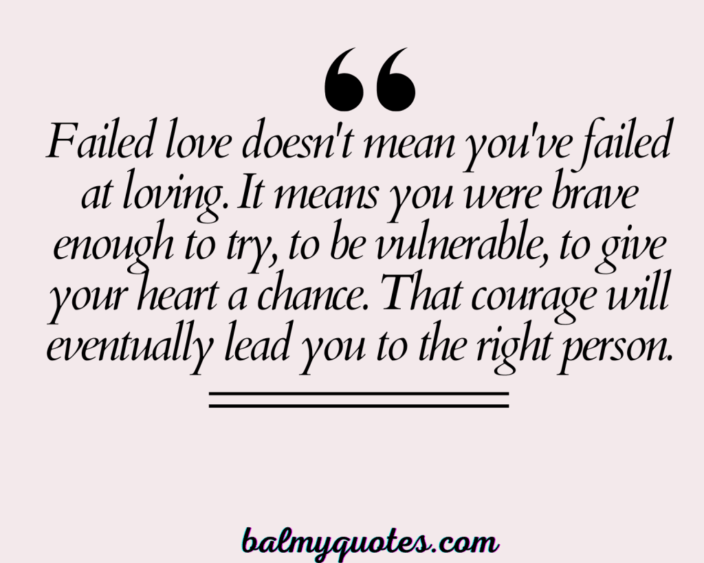 FAILED LOVE QUOTES 4