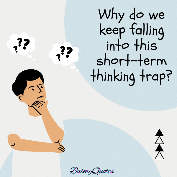 WHY DO WE KEEP FALLING ON THIS TRAP