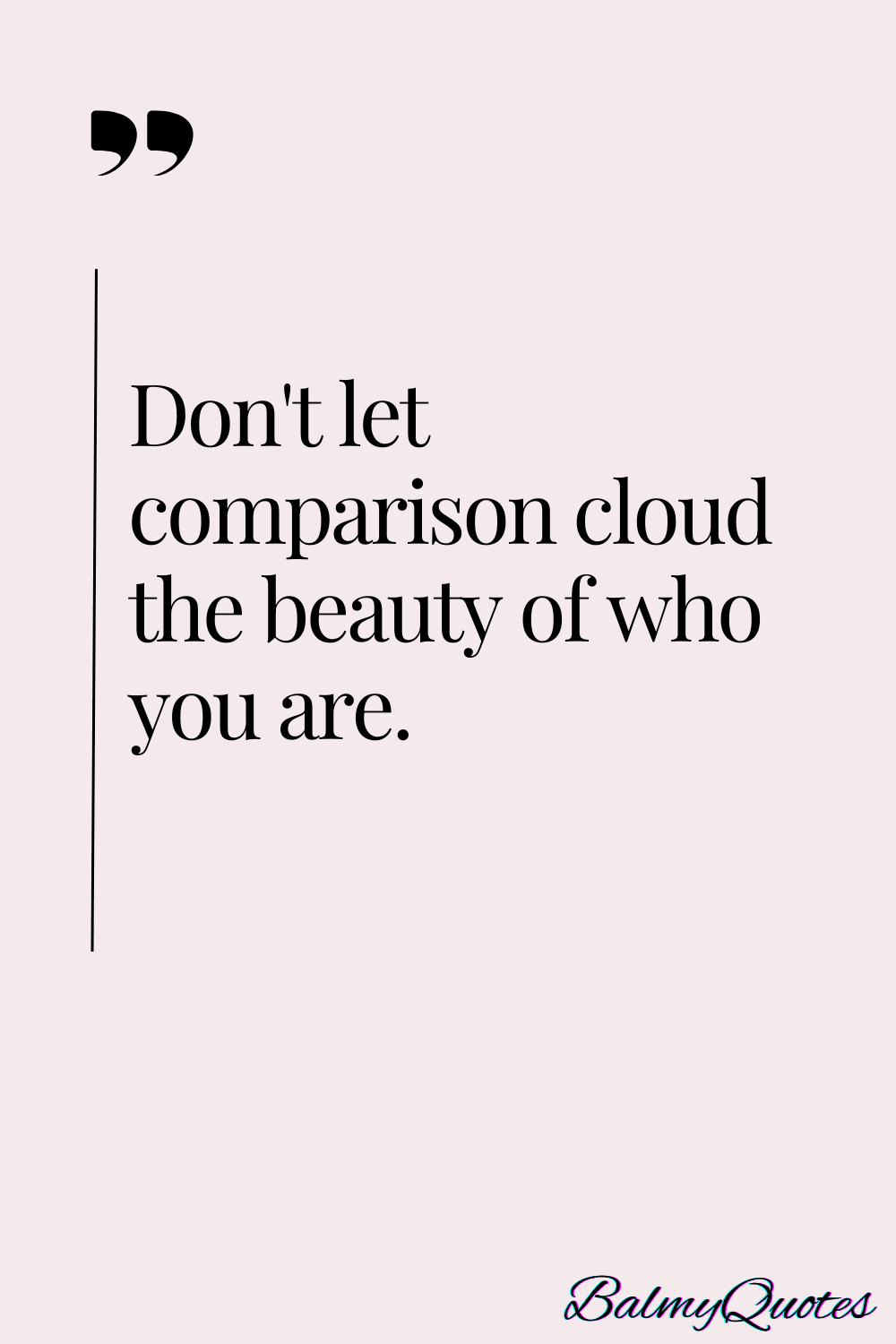 COMPARISON HURT QUOTES