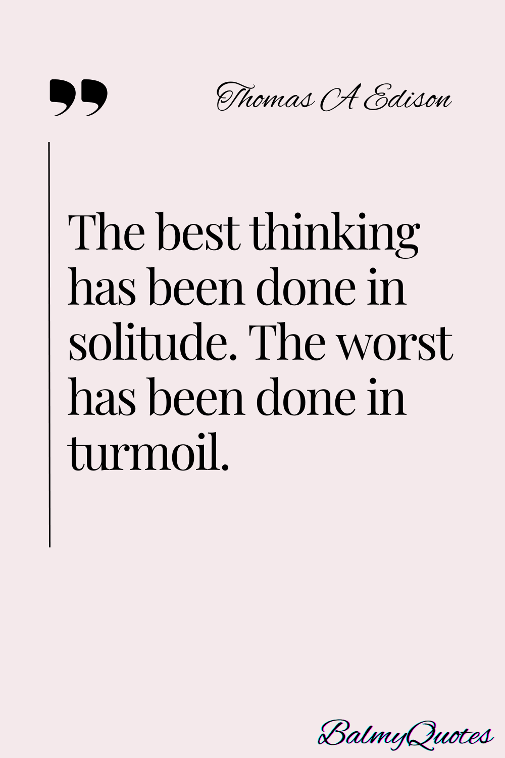 WALKING ALONE QUOTES - THOMAS EDISON