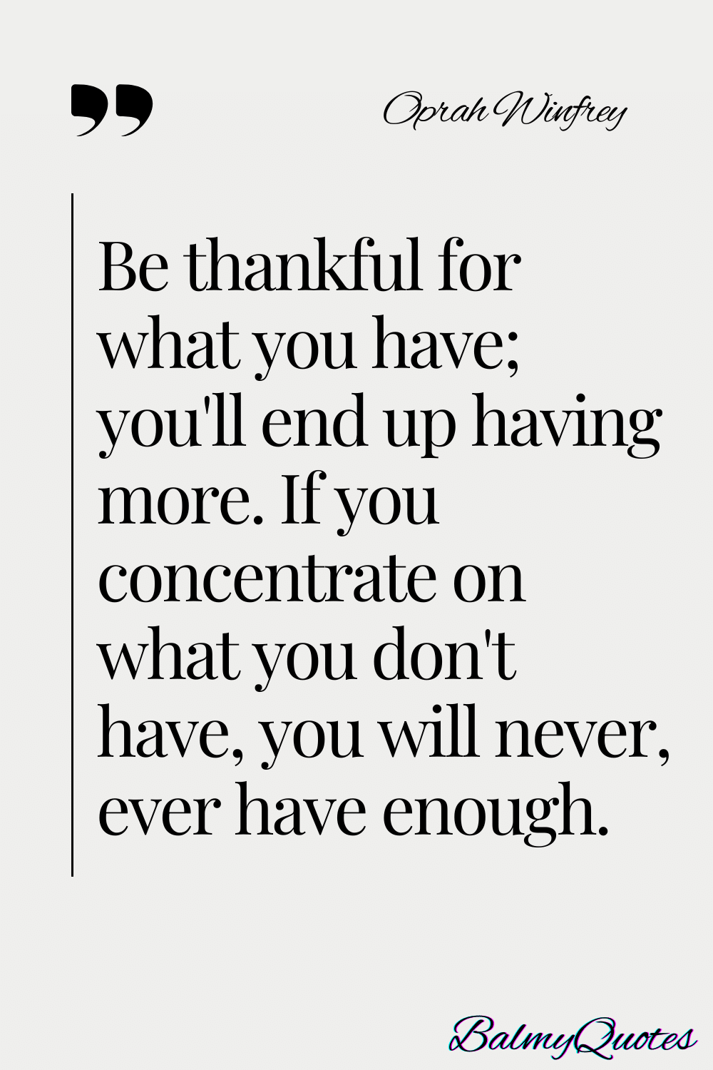 gratitude quotes - Oprah Winfrey