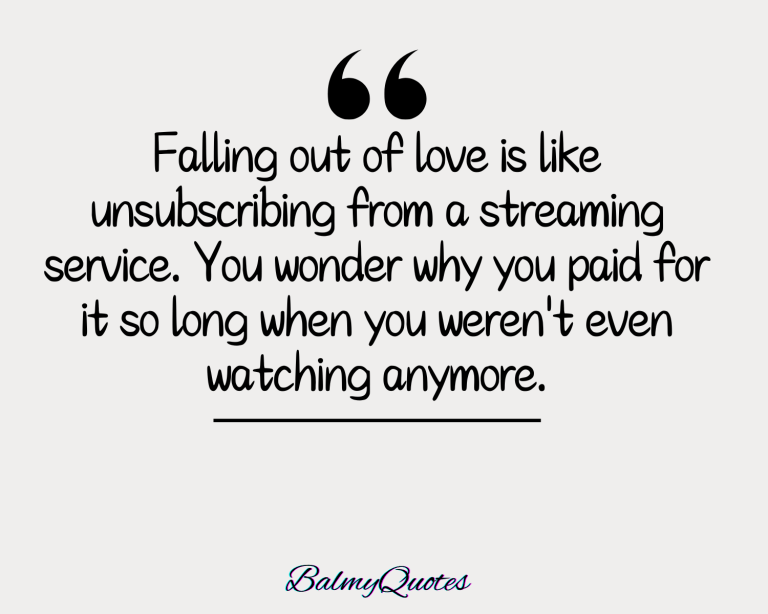 40+ Falling Out of Love Quotes for Comfort and Clarity