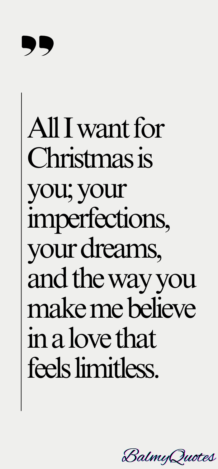 ALL I WANT FOR CHRISTMAS IS YOU QUOTE - 2