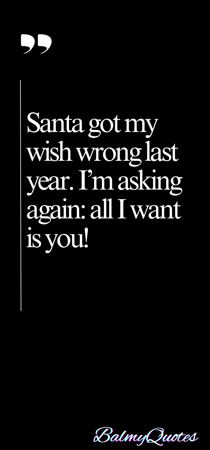 ALL I WANT FOR CHRISTMAS IS YOU QUOTE - 5