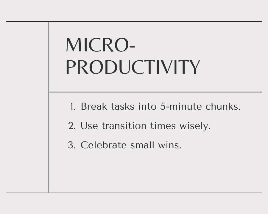 micro productivity