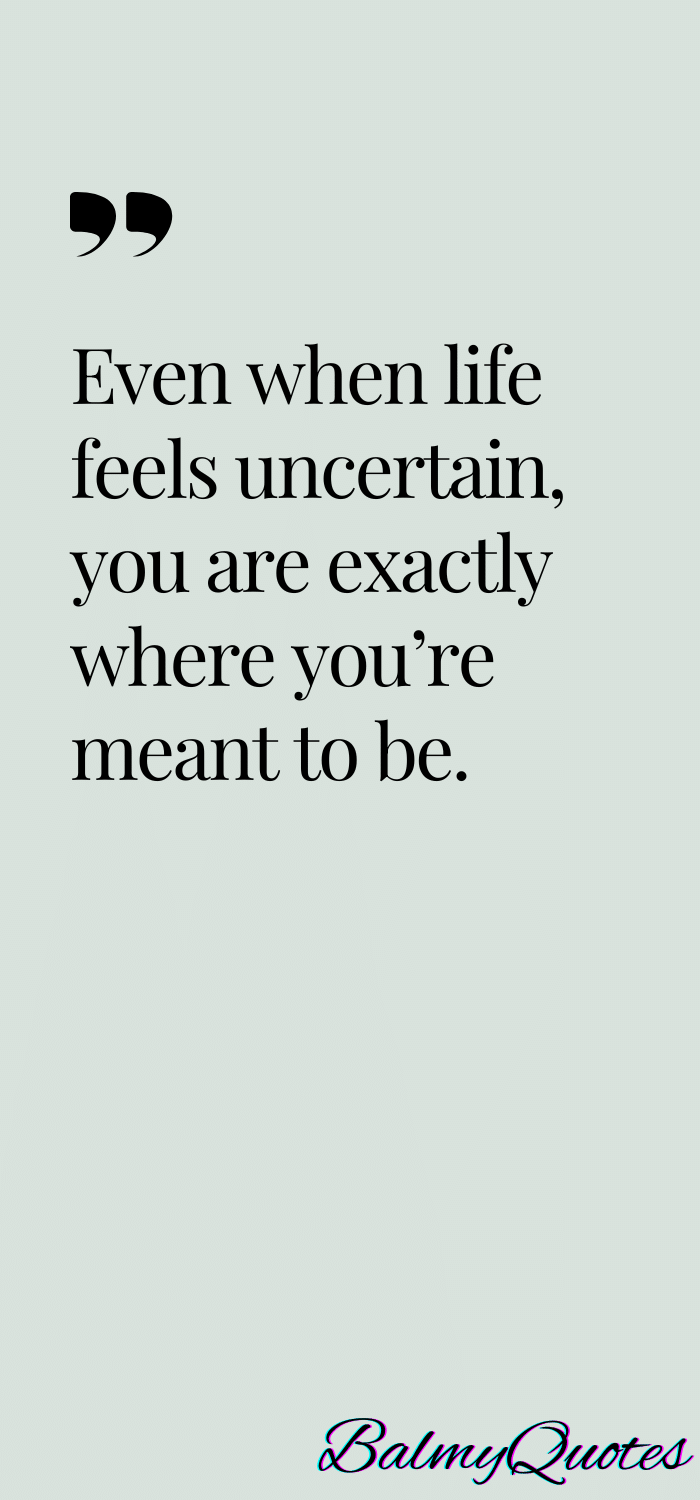 YOU ARE WHERE ARE YOU MEANT TO BE QUOTES __-3