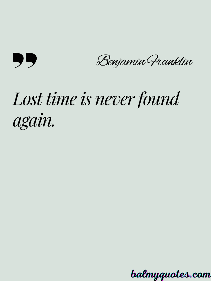 time management quotes 10