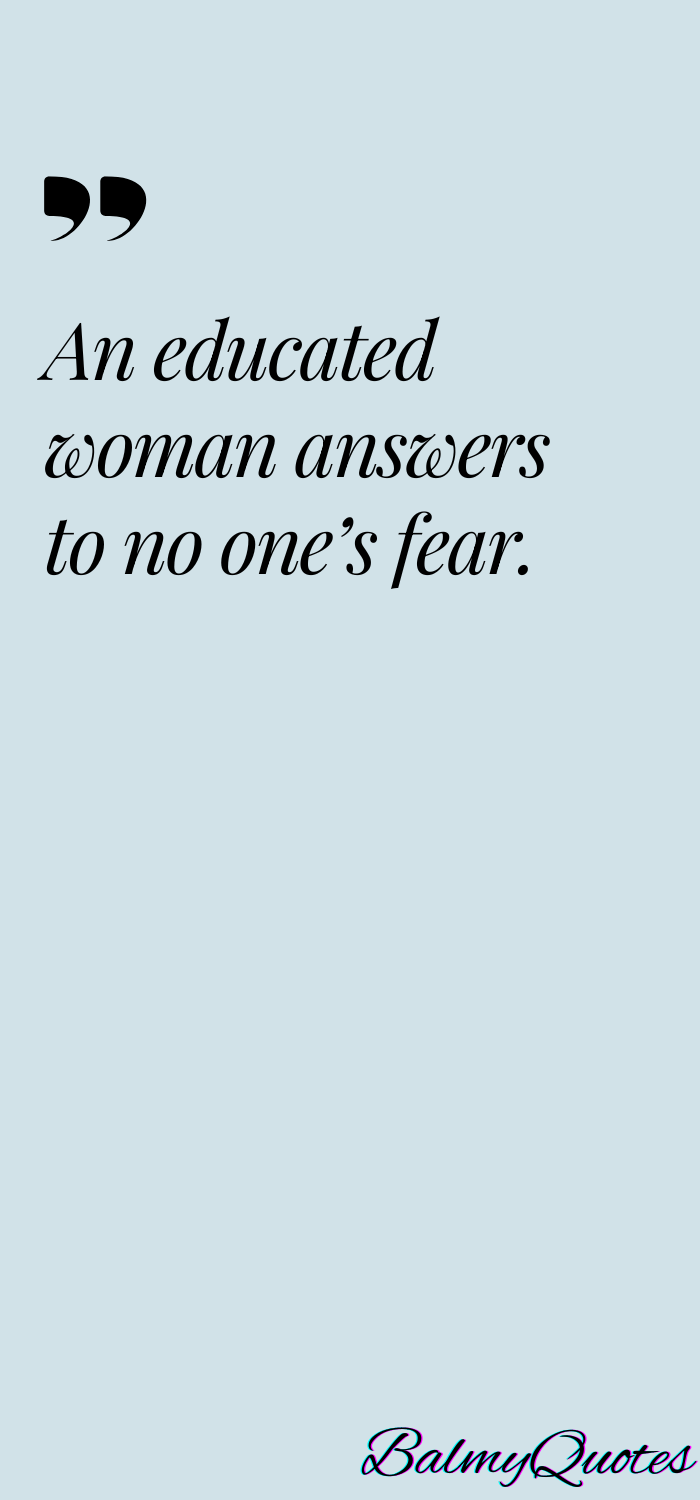 women education short quote_____