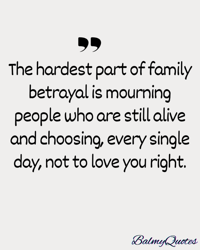 FAMILY BETRAYAL__